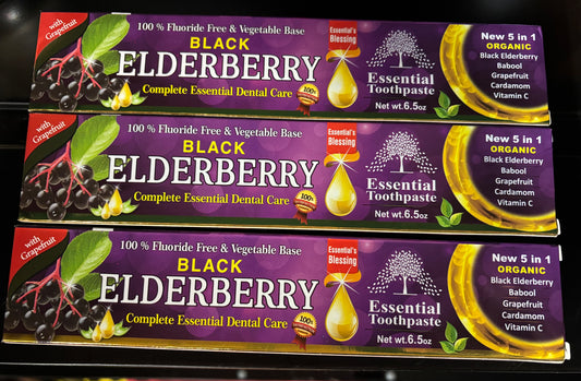Fluoride Free Elderberry Toothpaste
